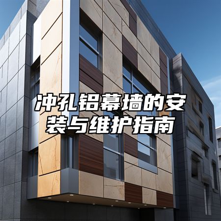 冲孔铝幕墙的安装与维护指南
