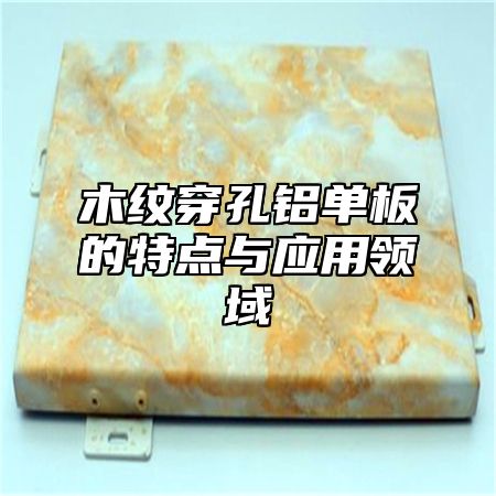 木纹穿孔铝单板的特点与应用领域