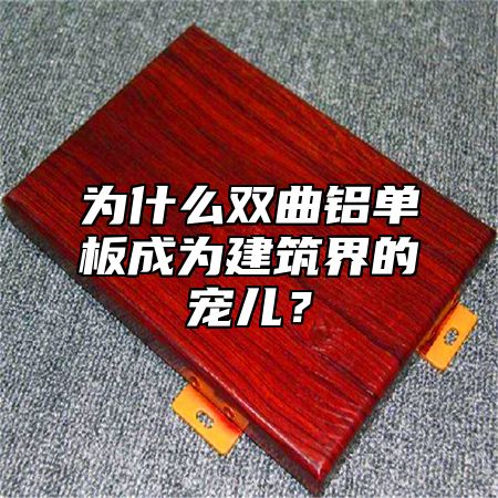 为什么双曲铝单板成为建筑界的宠儿？