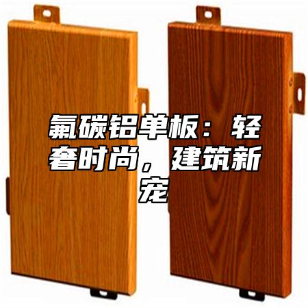 氟碳铝单板：轻奢时尚，建筑新宠