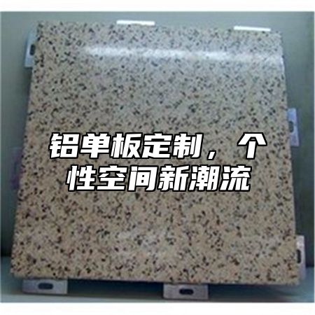 铝单板定制，个性空间新潮流