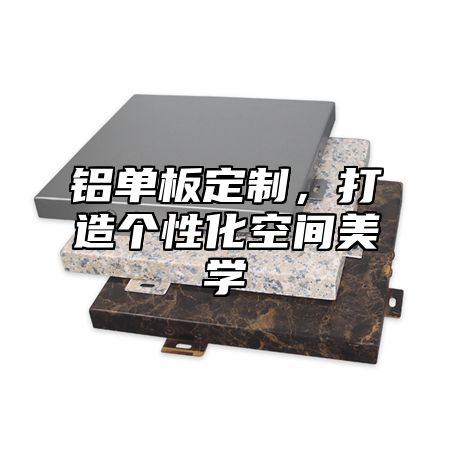 铝单板定制，打造个性化空间美学