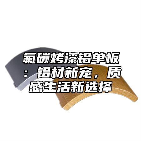 氟碳烤漆铝单板：铝材新宠，质感生活新选择
