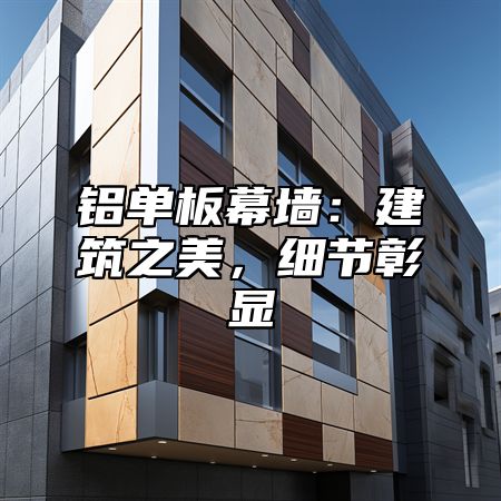 铝单板幕墙：建筑之美，细节彰显