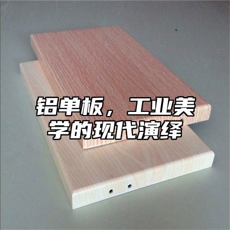 铝单板，工业美学的现代演绎