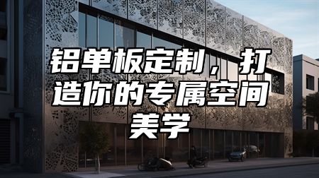 铝单板定制，打造你的专属空间美学