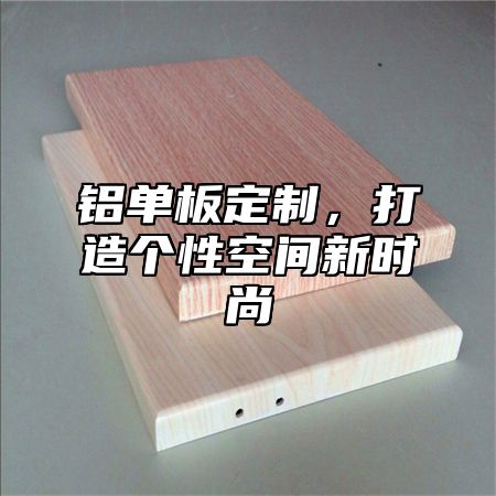 铝单板定制，打造个性空间新时尚