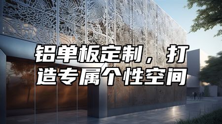 铝单板定制，打造专属个性空间